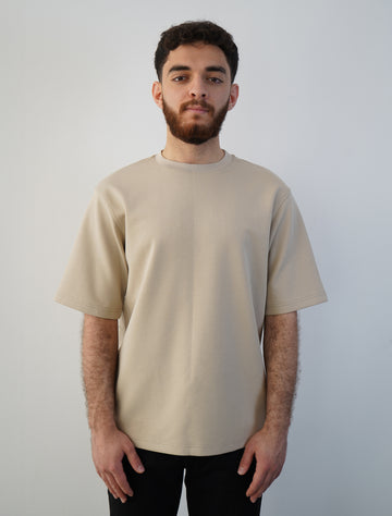 Oversize Beige T-shirt